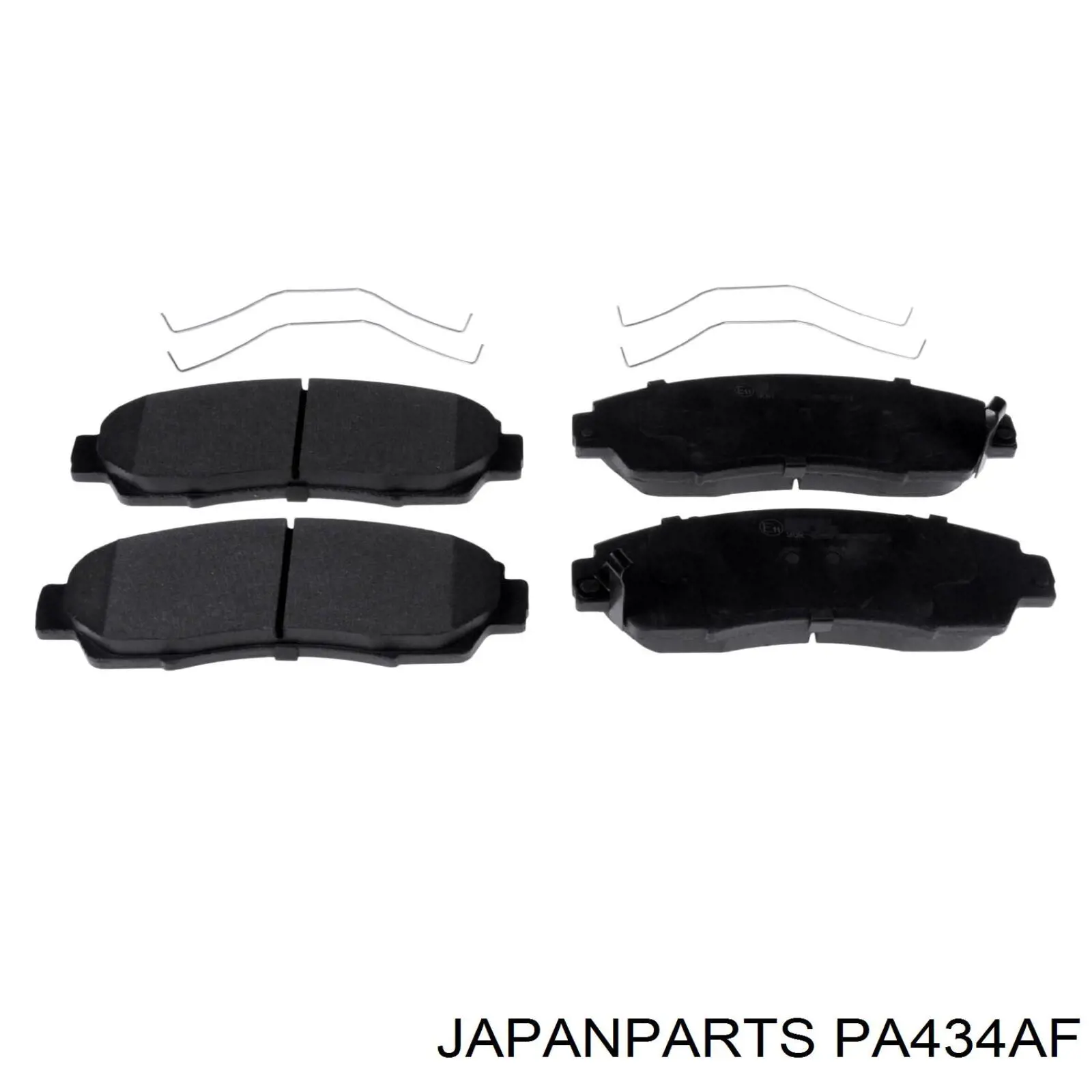 PA-434AF Japan Parts pastillas de freno delanteras