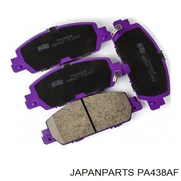 Pastillas freno delanteras Japan Parts PA438AF precio, desde 29,55 EUR