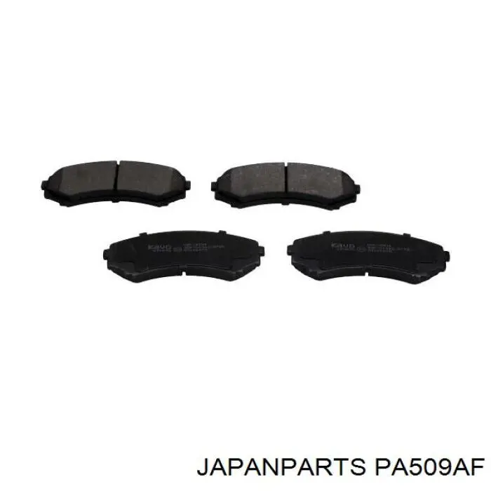 Pastillas de freno PA509AF Japan Parts