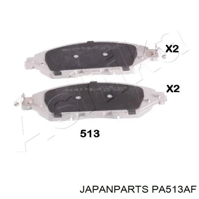 Comprar PA513AF Japan Parts Pastillas delanteras de freno
