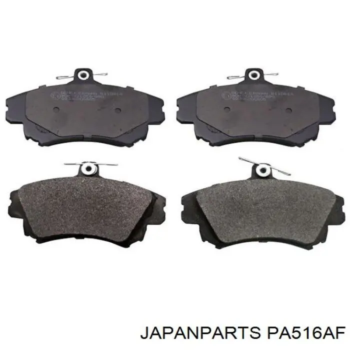 PA516AF Japan Parts pastillas de freno delanteras