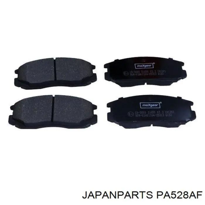 PA-528AF Japan Parts pastillas de freno delanteras