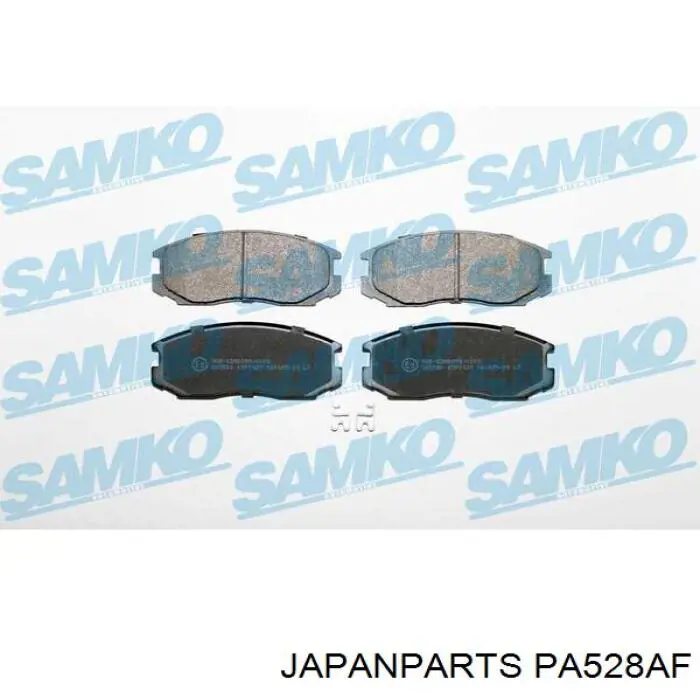 Pastillas freno delanteras Japan Parts PA528AF precio, desde 14,70 EUR