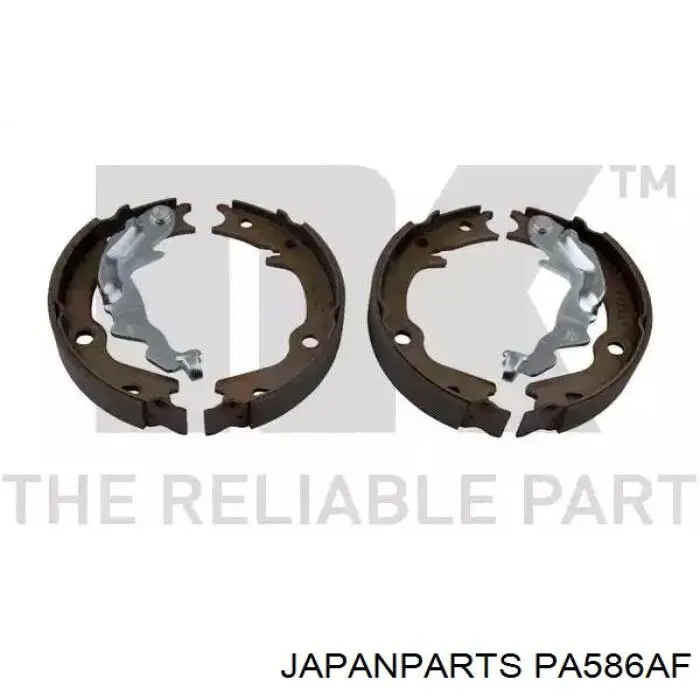 PA-586AF Japan Parts pastillas de freno delanteras