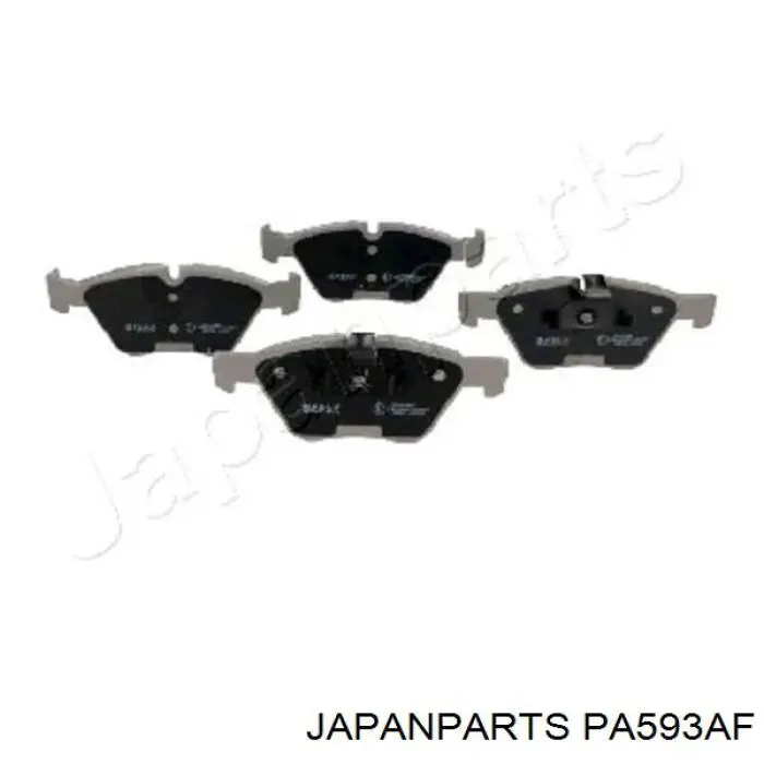 PA593AF Japan Parts Pastillas delanteras