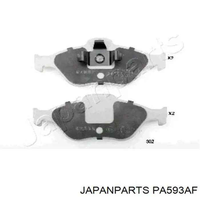 Pastillas freno delanteras Japan Parts PA593AF precio, desde 26,79 EUR