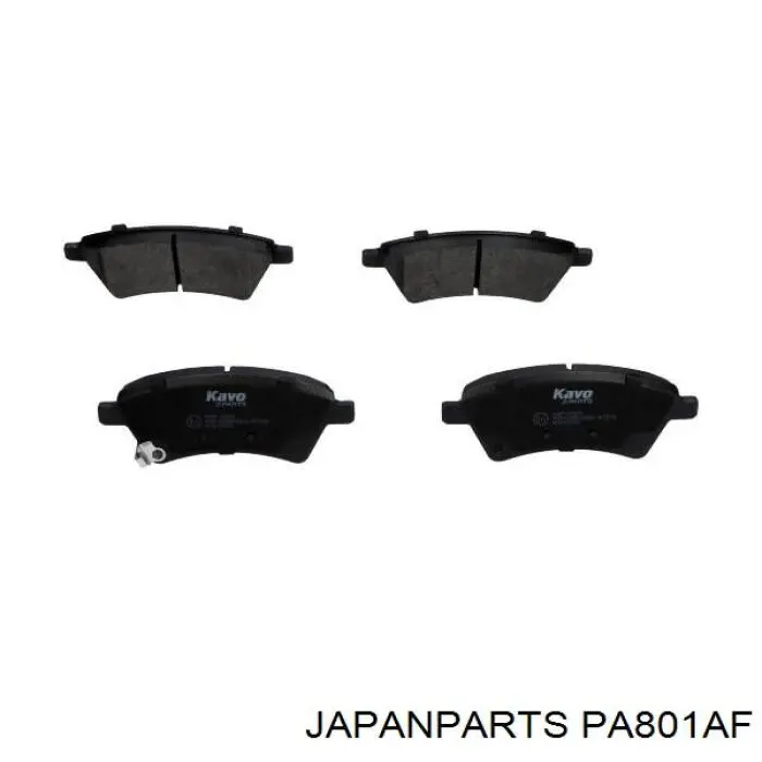 Pastillas de freno PA801AF Japan Parts