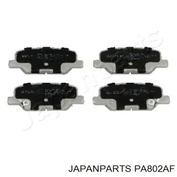 Comprar PA802AF Japan Parts Pastillas delanteras de freno