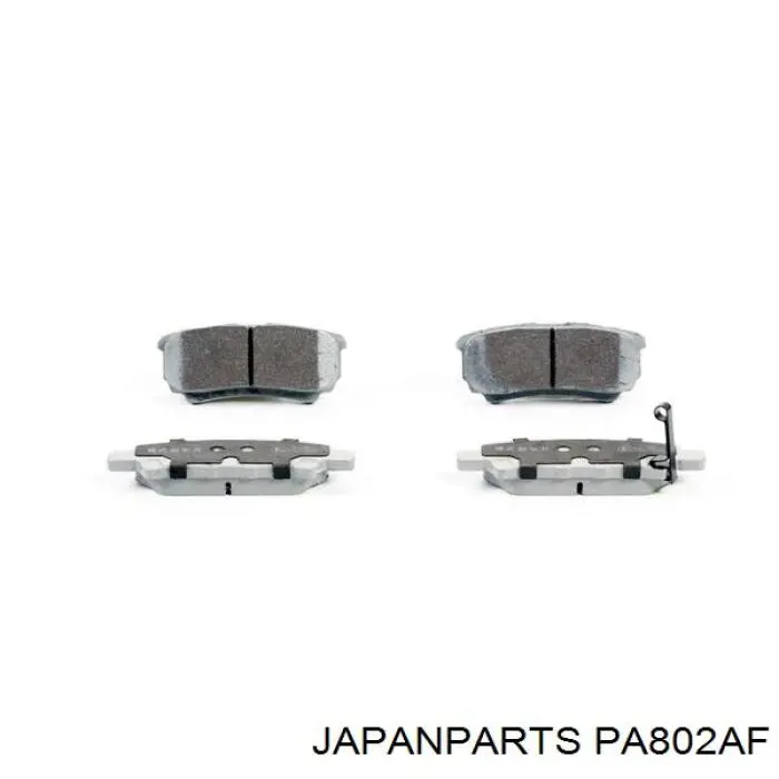 Pastillas freno delanteras Japan Parts PA802AF precio, desde 26,71 EUR