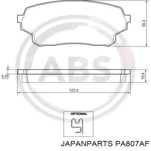 Pastillas de freno delanteras Grand Vitara  SUV (2005-2026) original desde 27,17 €