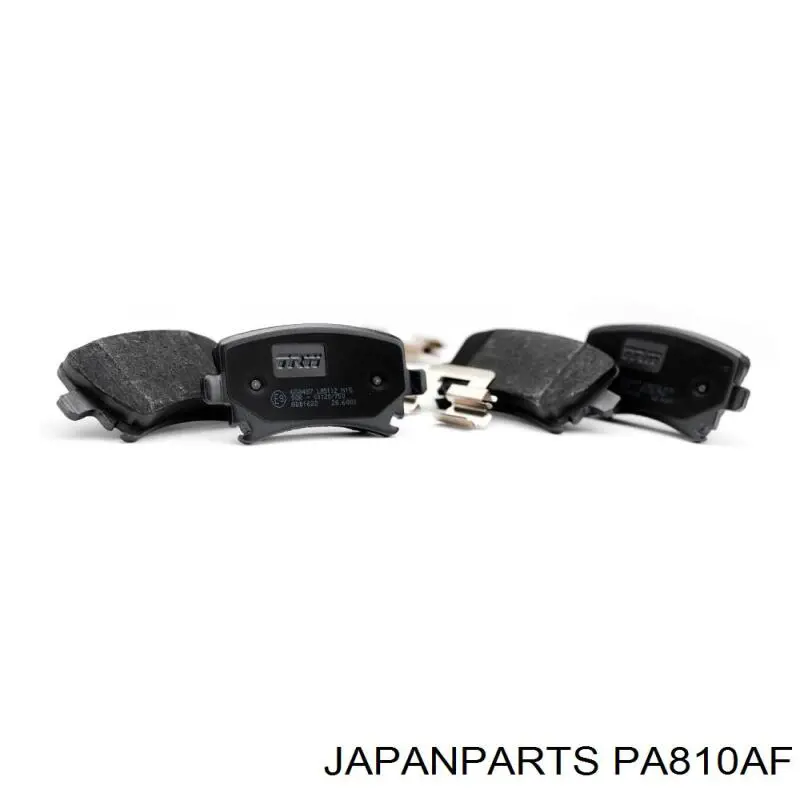 Pastillas de freno PA810AF Japan Parts