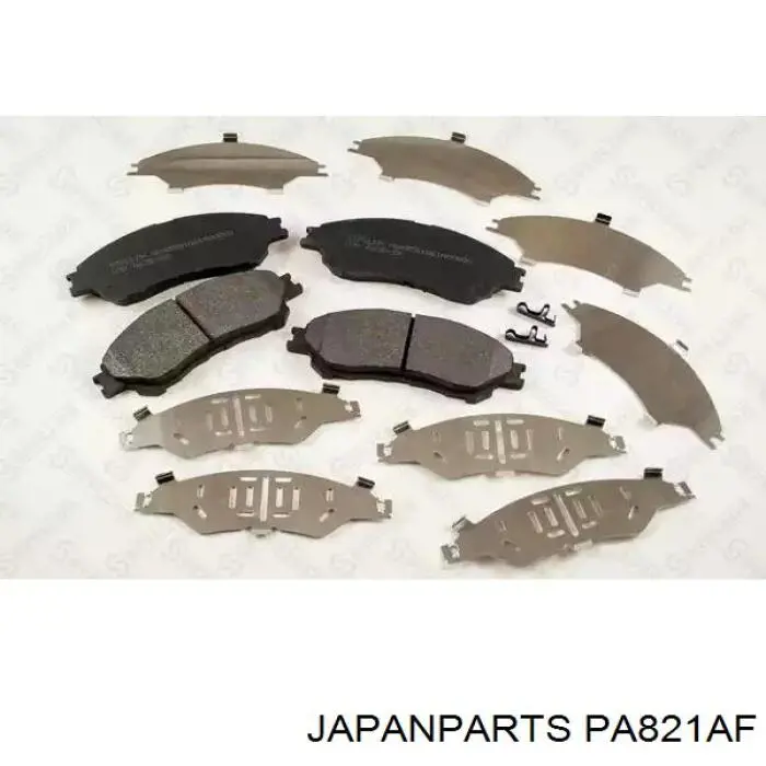 Comprar PA821AF Japan Parts Pastillas delanteras de freno