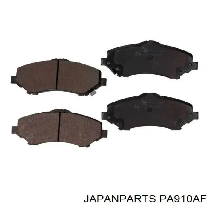 PA910AF Japan Parts pastillas de freno delanteras