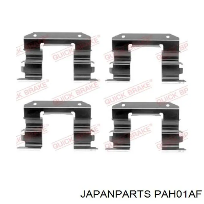 PA-H01AF Japan Parts pastillas de freno delanteras