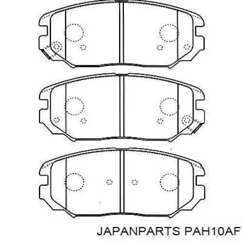 Pastillas de freno delanteras Japan Parts PAH10AF