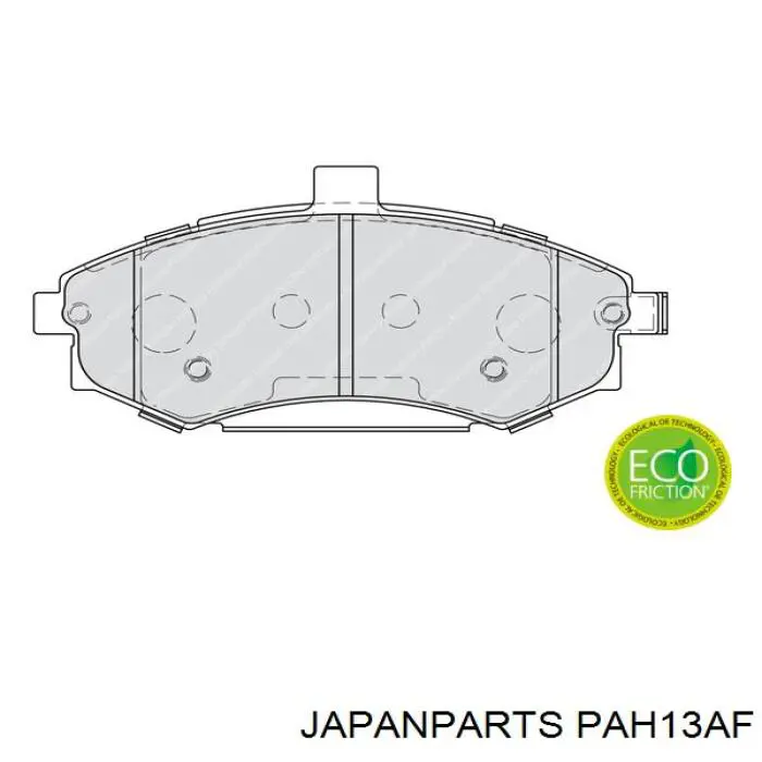 Comprar PAH13AF Japan Parts Pastillas delanteras de freno