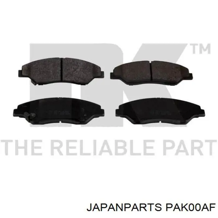 Comprar PAK00AF Japan Parts Pastillas delanteras de freno