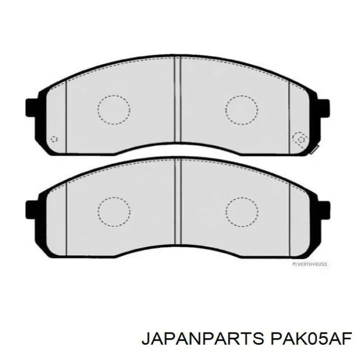 Pastillas freno delanteras Japan Parts PAK05AF precio, desde 38,53 EUR