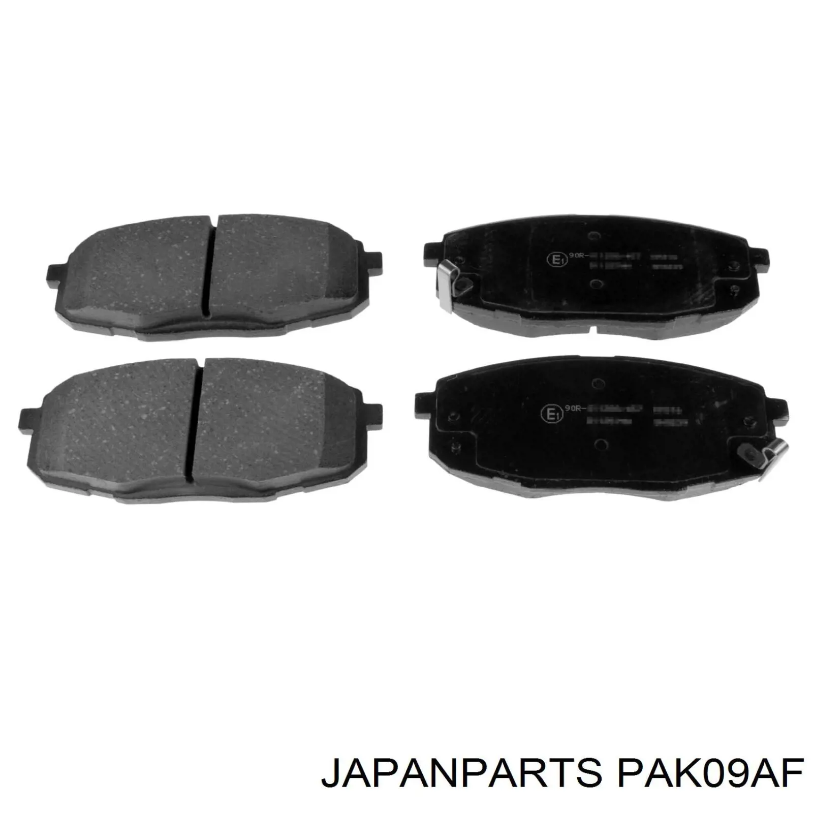Pastillas freno delanteras Japan Parts PAK09AF precio, desde 23,75 EUR