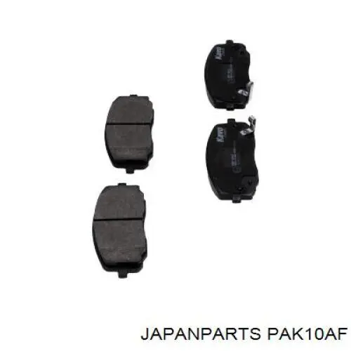 Pastillas de freno PAK10AF Japan Parts