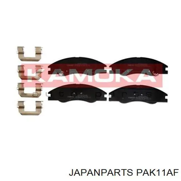 Pastillas freno delanteras Japan Parts PAK11AF precio, desde 34,11 EUR
