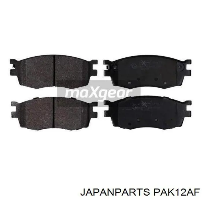 Pastillas freno delanteras Japan Parts PAK12AF precio, desde 25,73 EUR