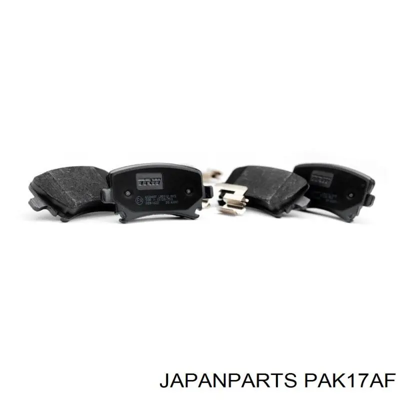 Pastillas freno delanteras Japan Parts PAK17AF precio, desde 25,97 EUR