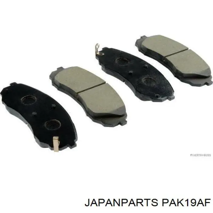 PAK19AF Japan Parts pastillas de freno delanteras