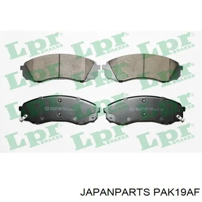 Pastillas freno delanteras Japan Parts PAK19AF precio, desde 40,90 EUR