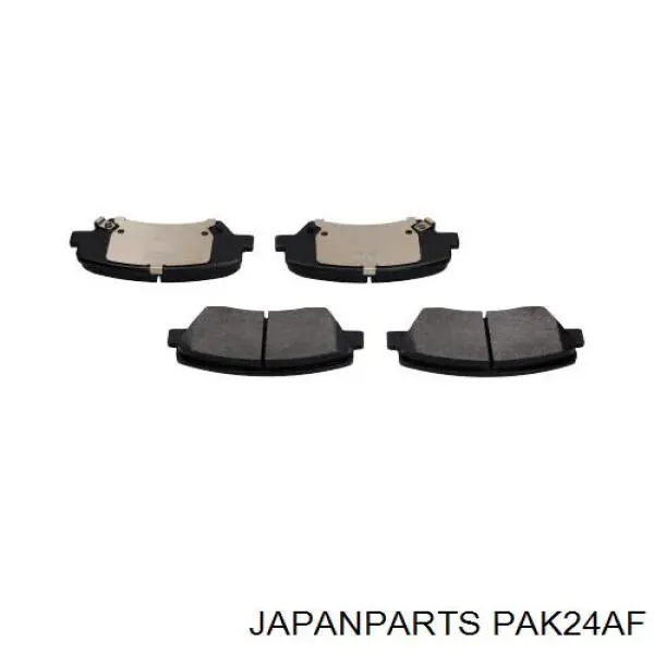 Pastillas de freno PAK24AF Japan Parts
