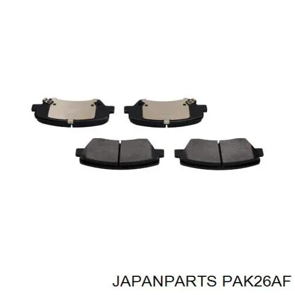 Pastillas freno delanteras Japan Parts PAK26AF precio, desde 27,82 EUR