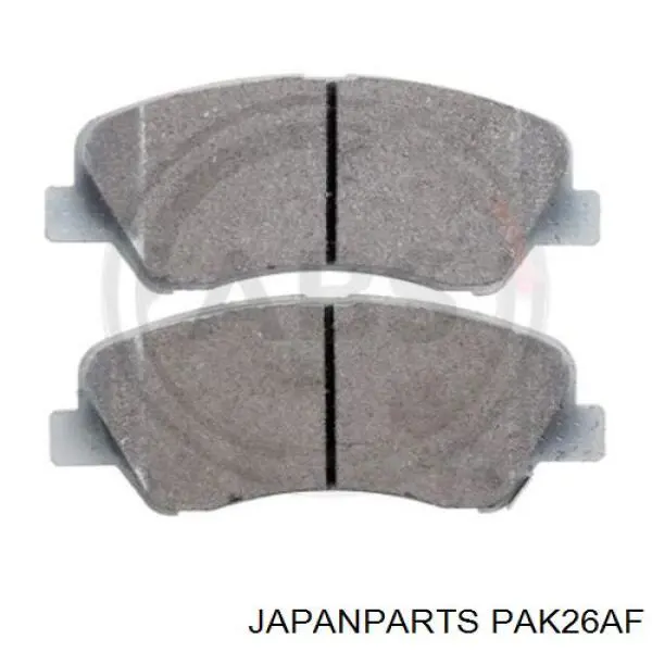 Comprar PAK26AF Japan Parts Pastillas delanteras de freno