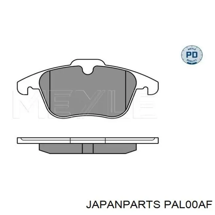 PA-L00AF Japan Parts pastillas de freno delanteras