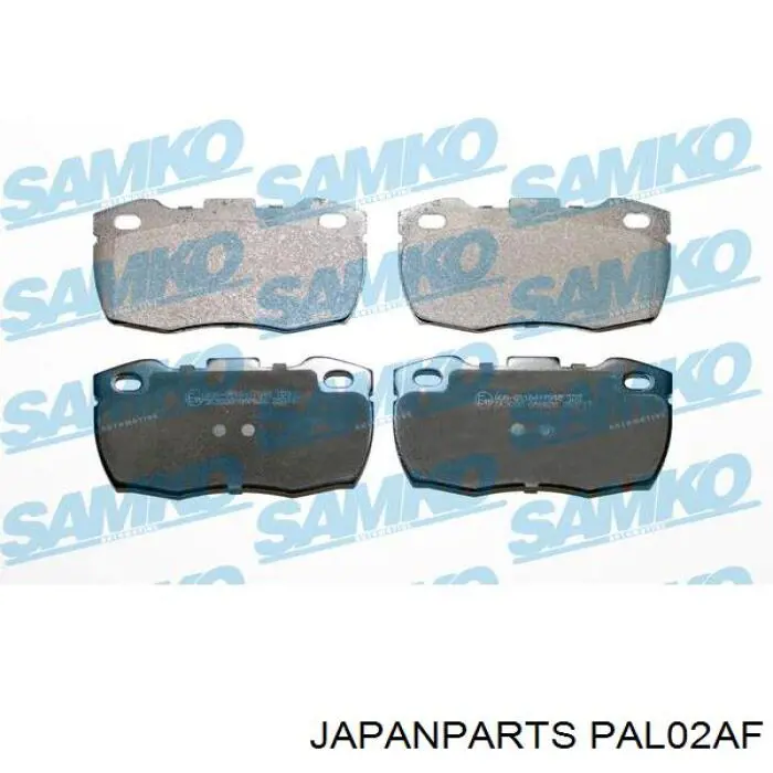 PA-L02AF Japan Parts pastillas de freno delanteras