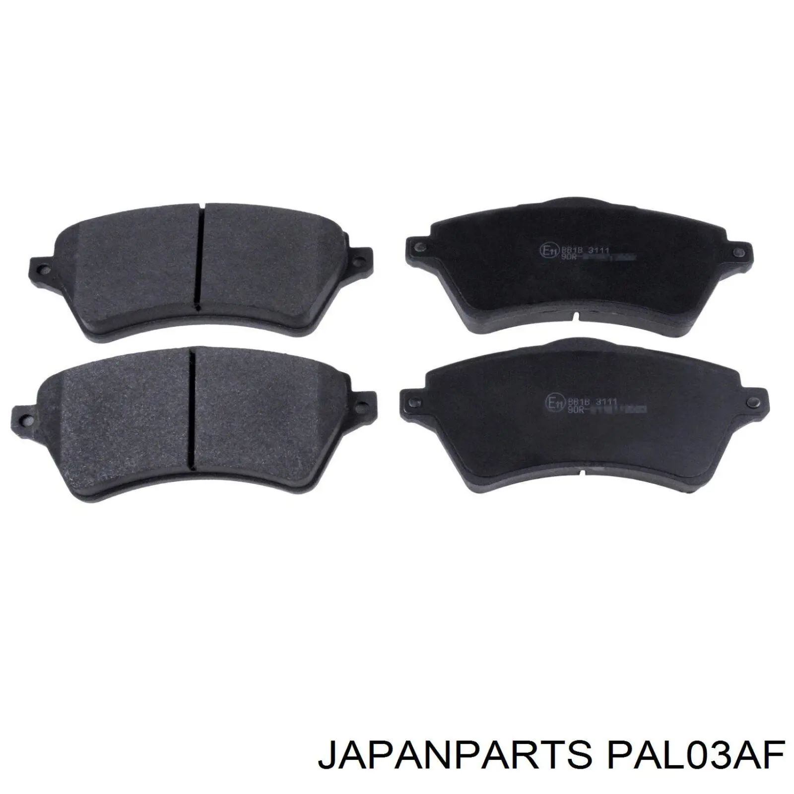 Pastillas de freno PAL03AF Japan Parts