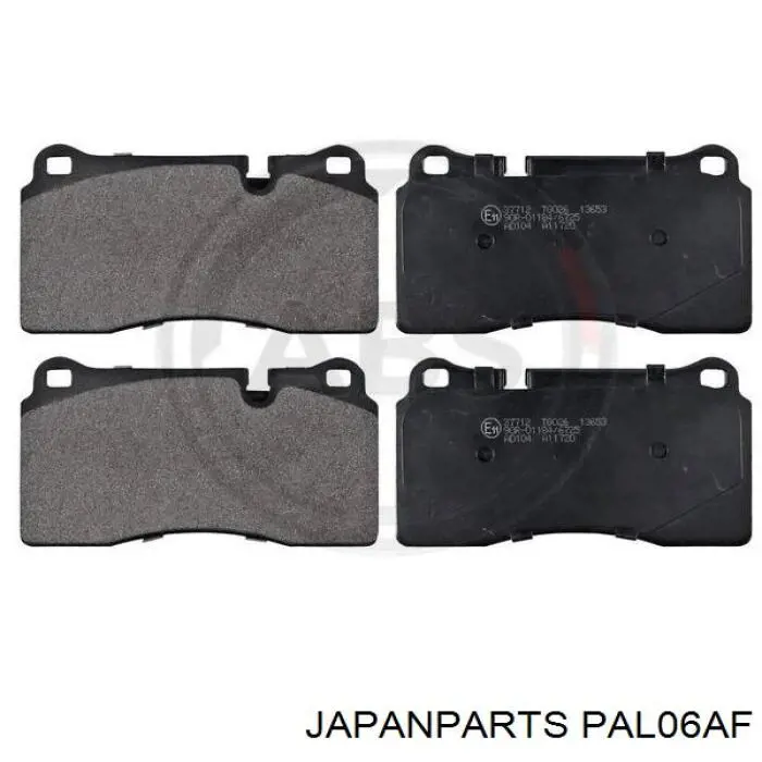 PA-L06AF Japan Parts pastillas de freno delanteras