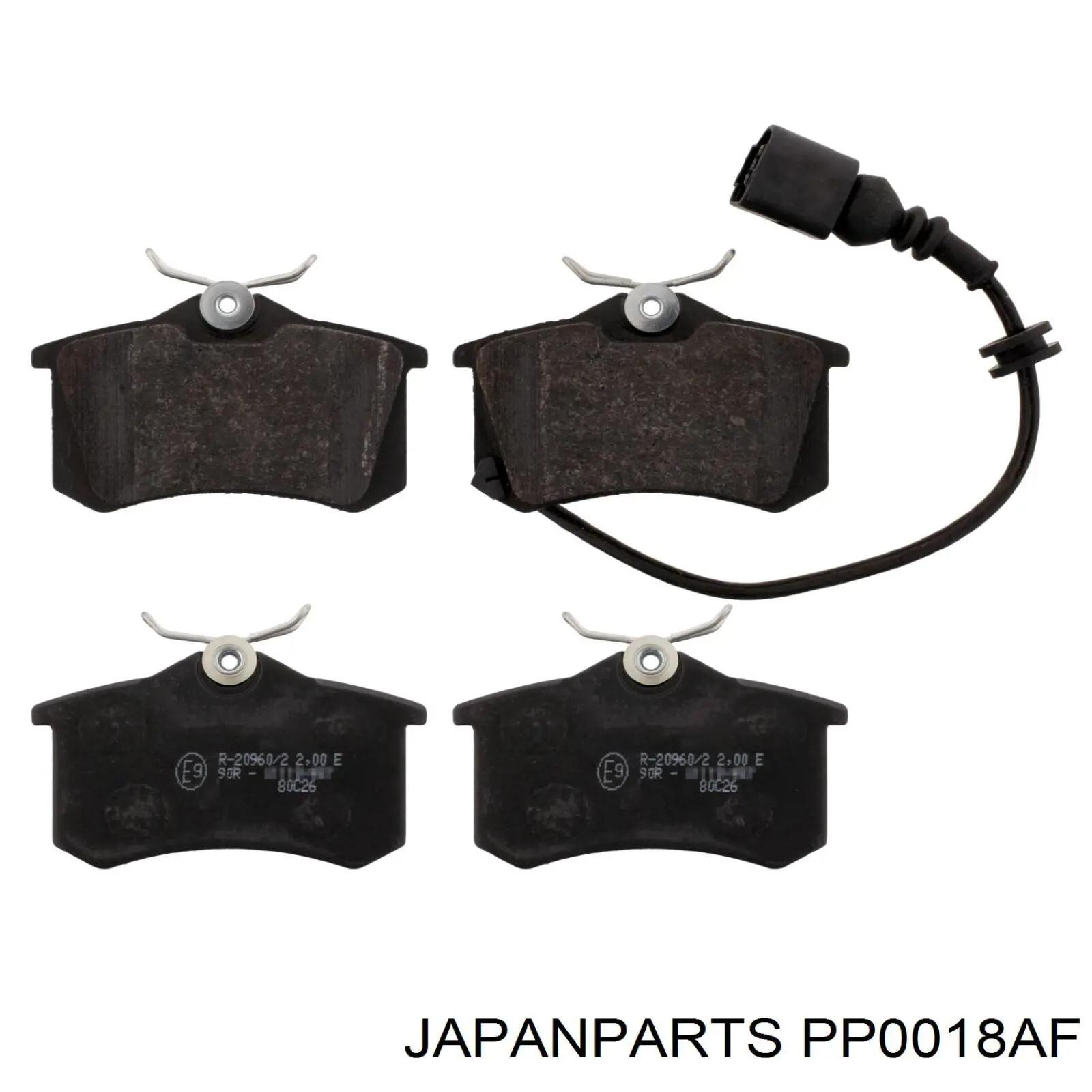 Pastillas de freno traseras Peugeot Partner 1 5F