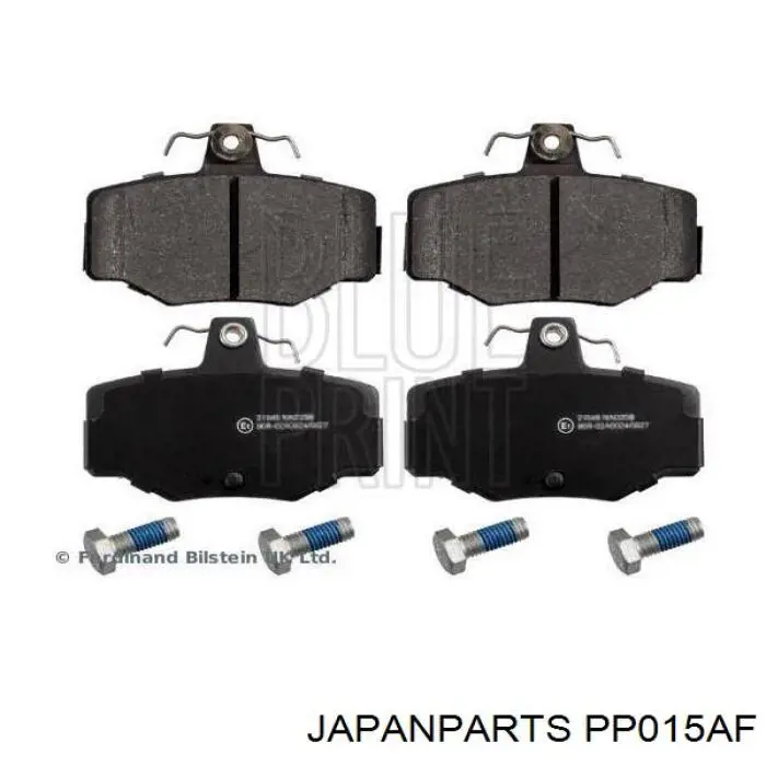 Pastillas traseras Japan Parts PP015AF