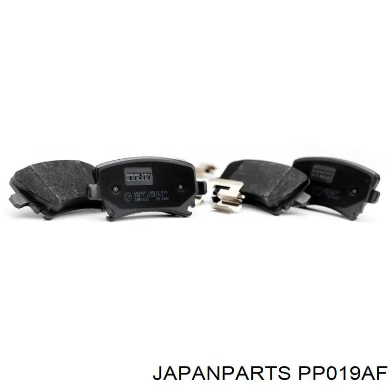 Pastillas traseras de freno Japan Parts PP019AF precio, desde 40,88 EUR