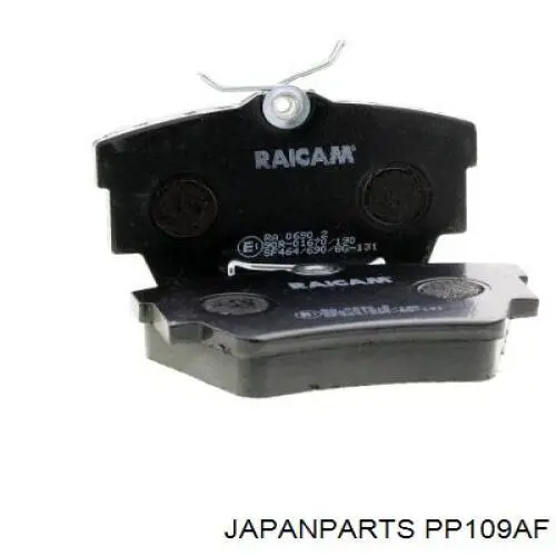 Comprar PP109AF Japan Parts Pastillas de freno traseras