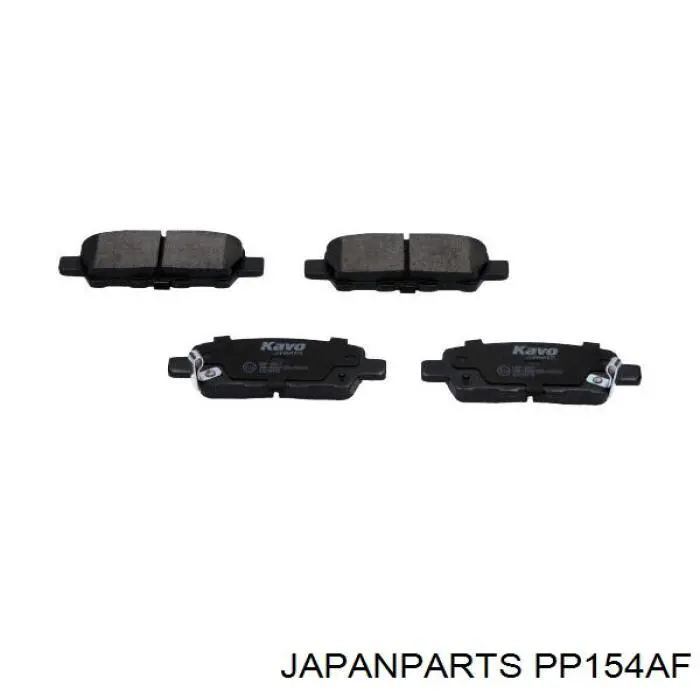 Comprar PP154AF Japan Parts Pastillas de freno traseras