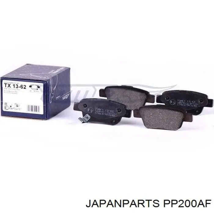 Pastillas traseras Japan Parts PP200AF