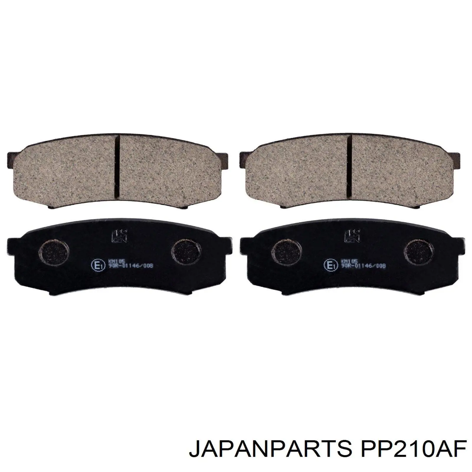 PP-210AF Japan Parts pastillas de freno traseras