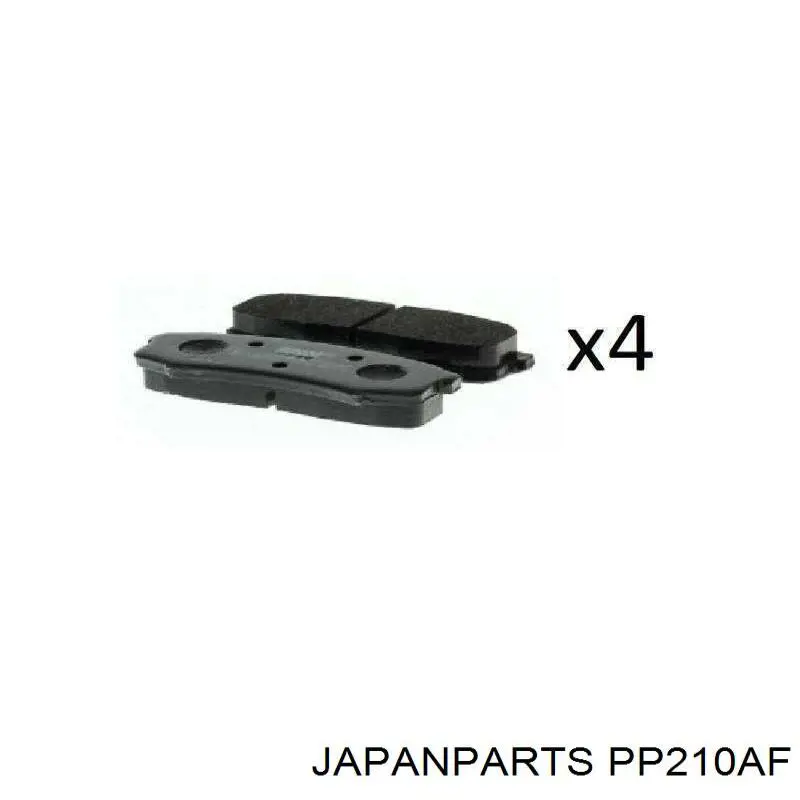 Comprar PP210AF Japan Parts Pastillas de freno traseras