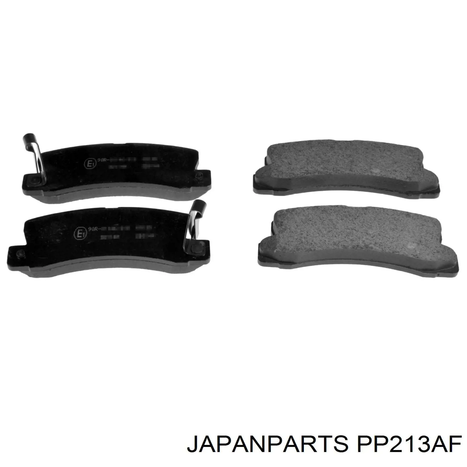 PP-213AF Japan Parts pastillas de freno traseras