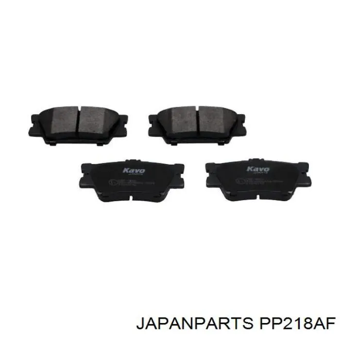 Comprar PP218AF Japan Parts Pastillas de freno traseras