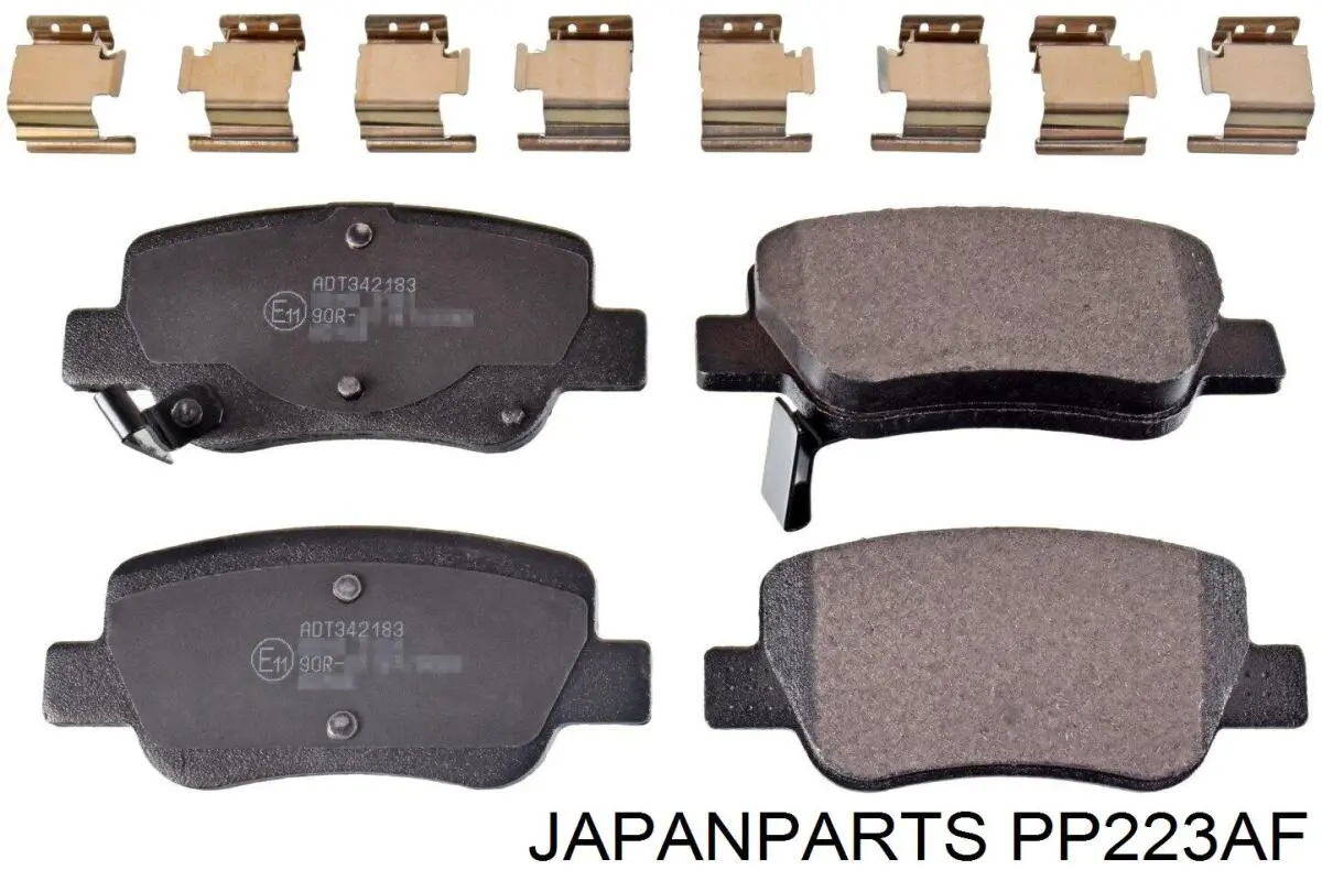 Comprar PP223AF Japan Parts Pastillas de freno traseras