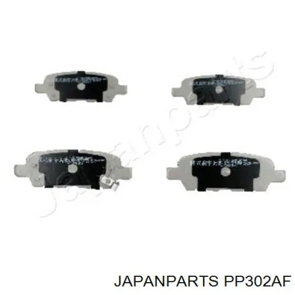 Pastillas traseras de freno Japan Parts PP302AF precio, desde 20,39 EUR