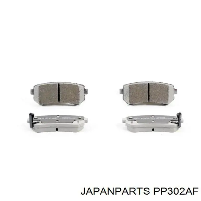 Comprar PP302AF Japan Parts Pastillas de freno traseras