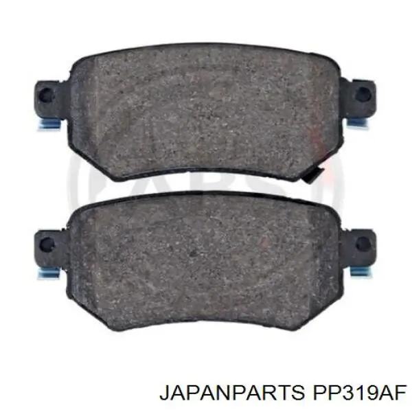 PP-319AF Japan Parts pastillas de freno traseras